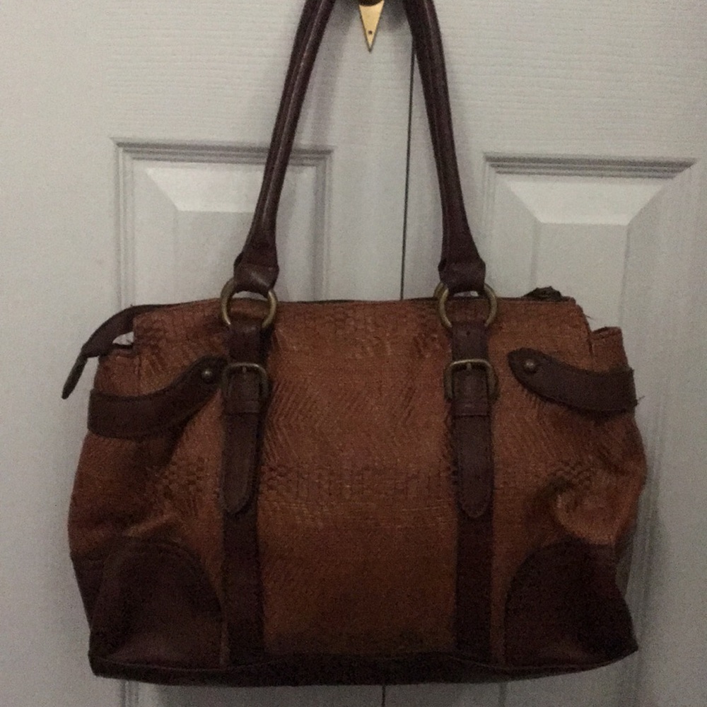 Straw purse